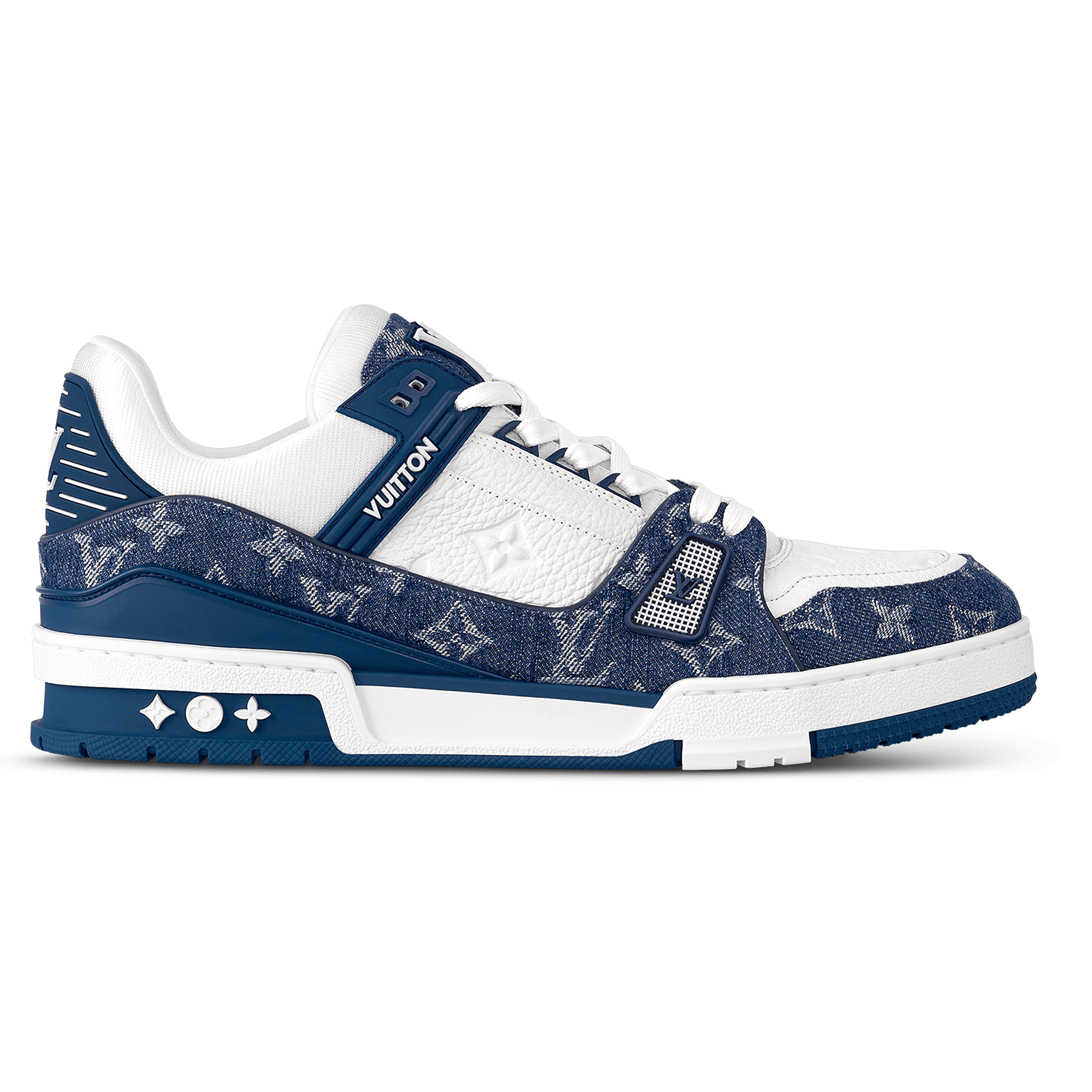 Louis Vuitton LV Trainer Sneaker ‘Denim Monogram Blue’