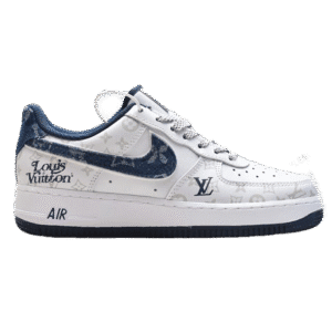 Louis Vuitton x Nike Air Force 1 '07 Low 'White Blue'