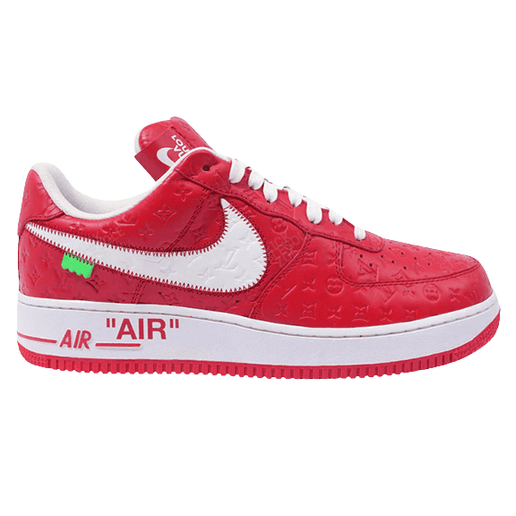 Louis Vuitton x Nike Air Force 1 Low 'By Virgil Abloh Red'