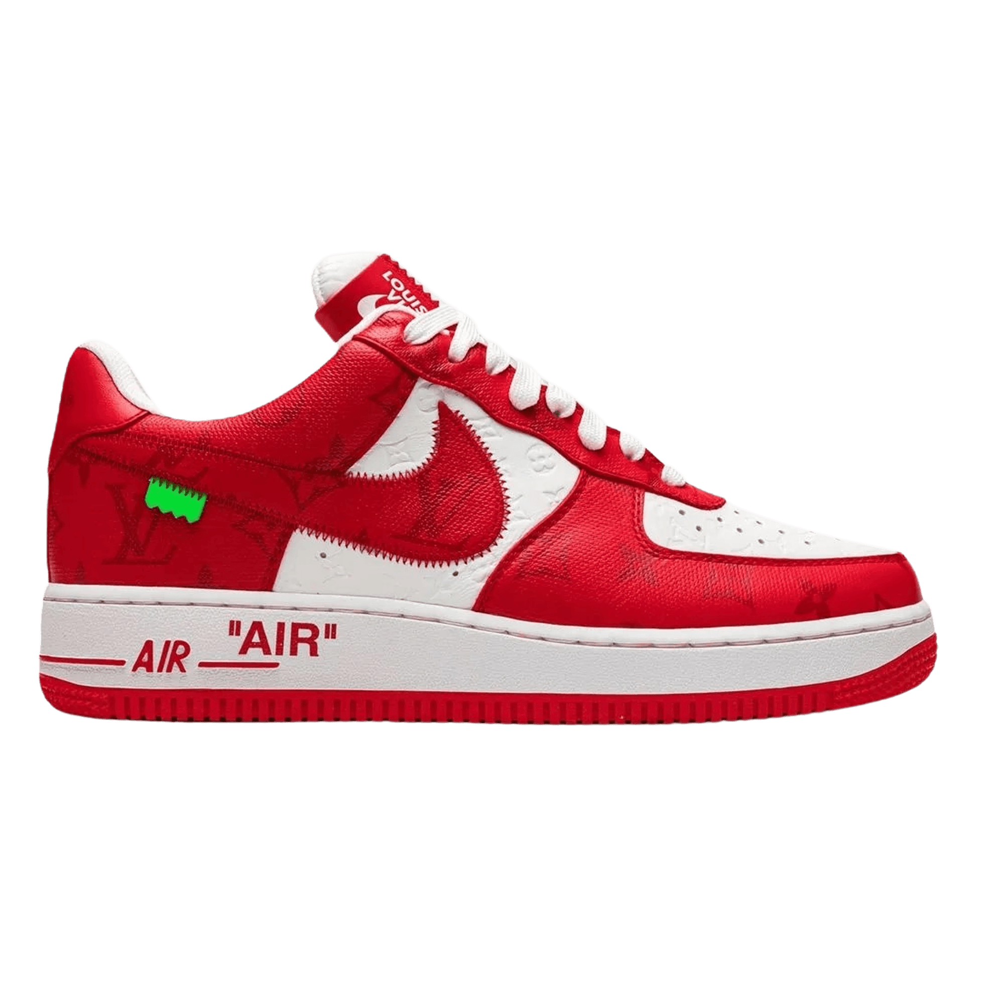 Louis Vuitton x Nike Air Force 1 Low 'By Virgil Abloh White/Red’
