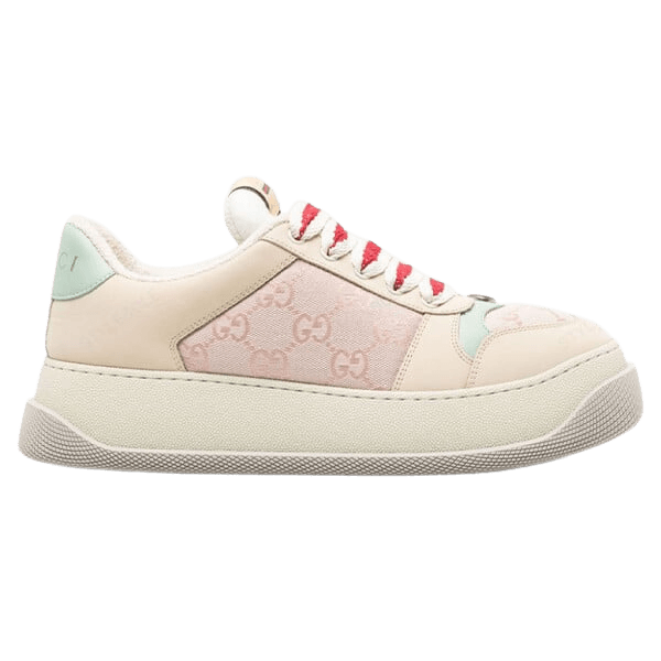 Wms Gucci Screener GG Panelled Sneakers