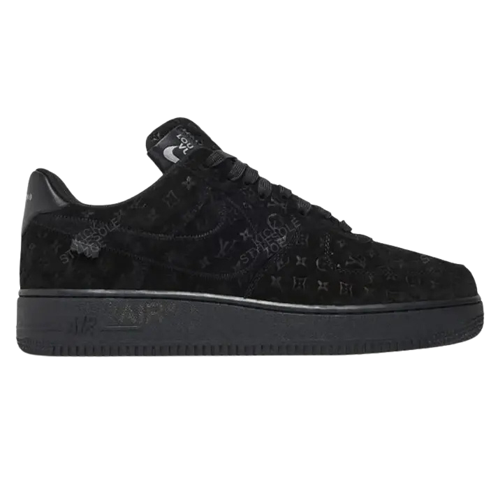 Louis Vuitton x Nike Air Force 1 Low ‘Triple Black’