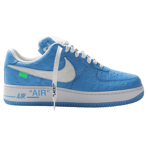 Louis Vuitton x Nike Air Force 1 Low ‘By Virgil Abloh Blue’