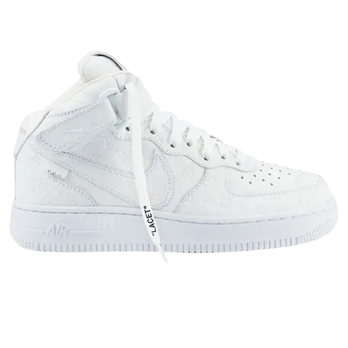 Louis Vuitton x Nike Air Force 1 Mid 'White'