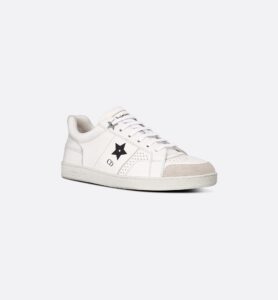 Dior Star   – White Calfskin and Suede Calfskin