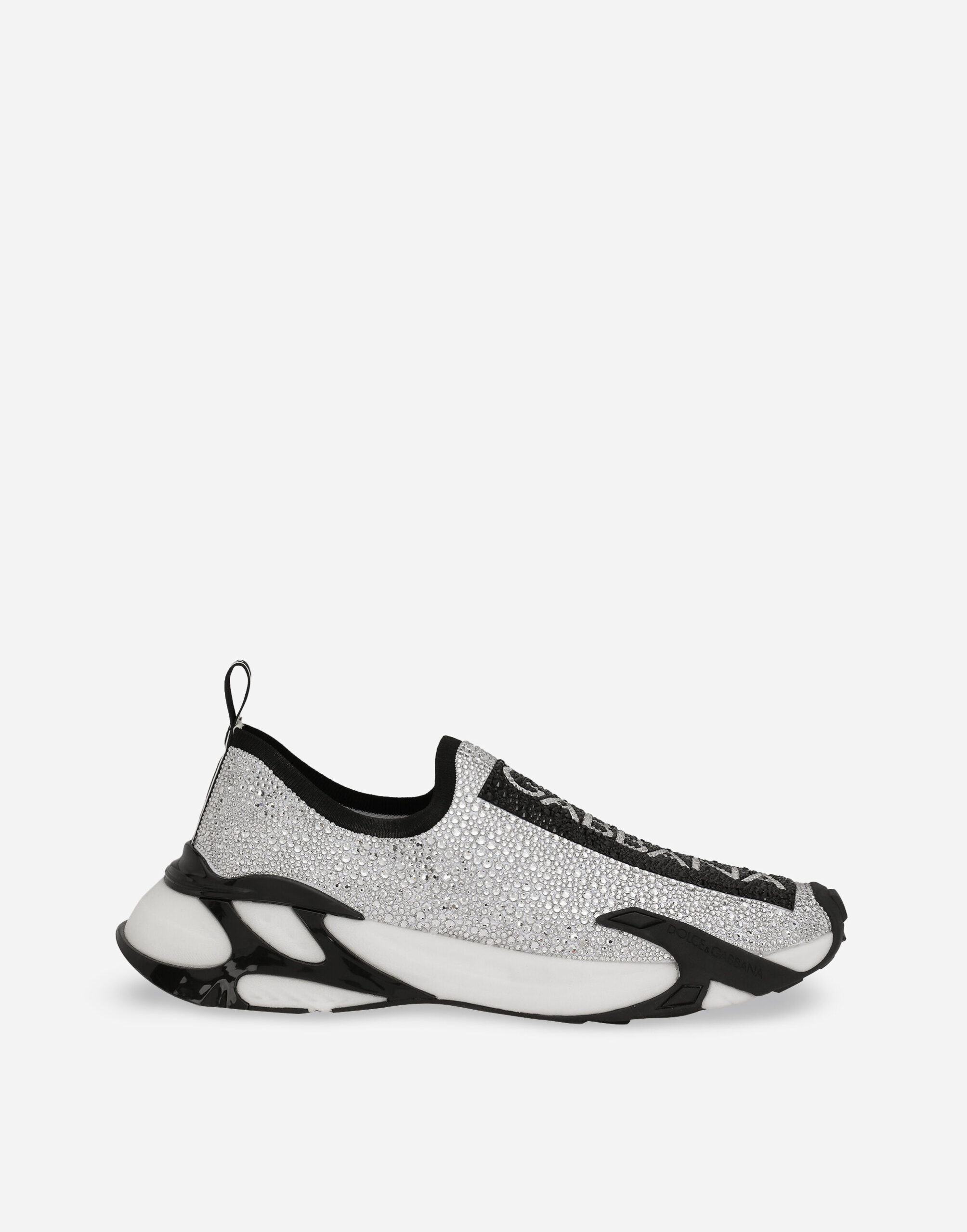 D&G Fast sneakers with fusible rhinestones