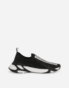 D&G Fast sneakers with fusible rhinestones