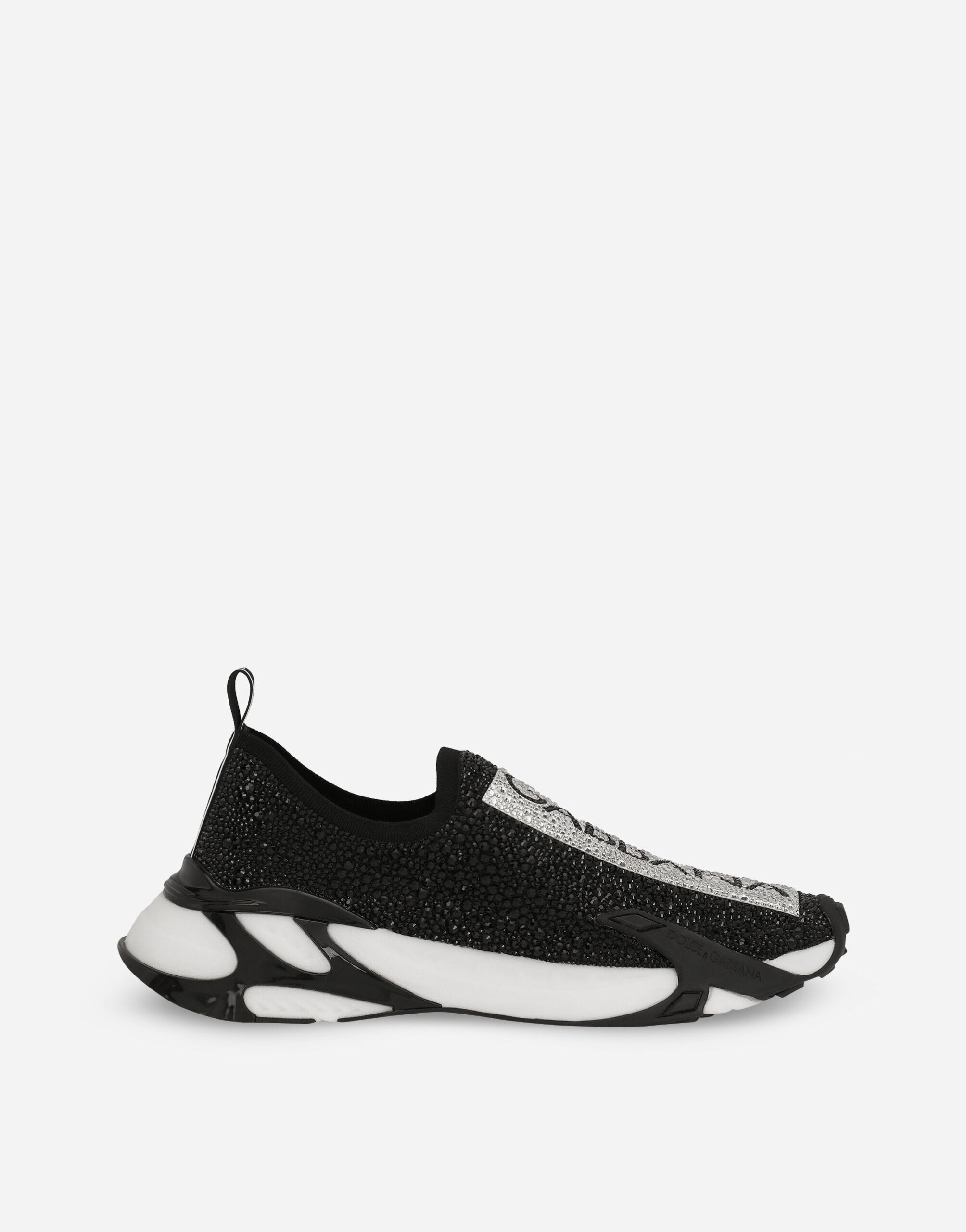 D&G Fast sneakers with fusible rhinestones