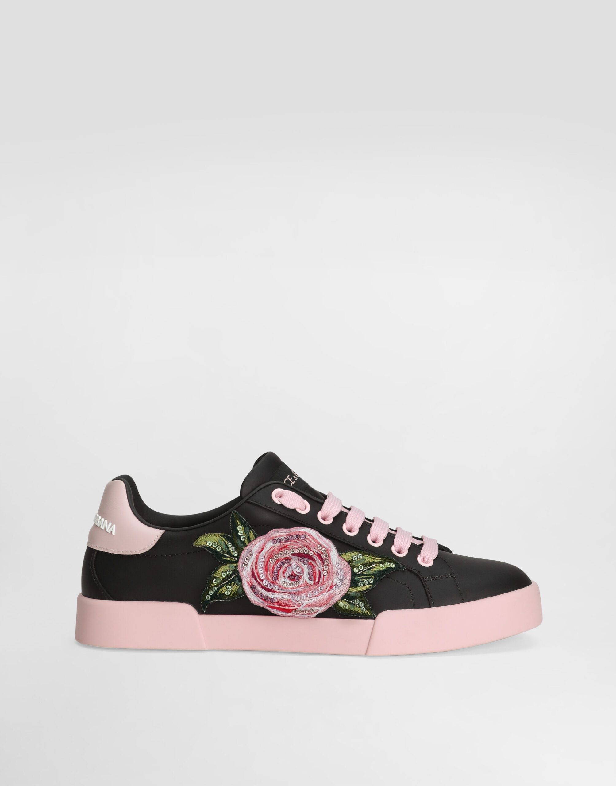 D&G Calfskin Portofino Light sneakers