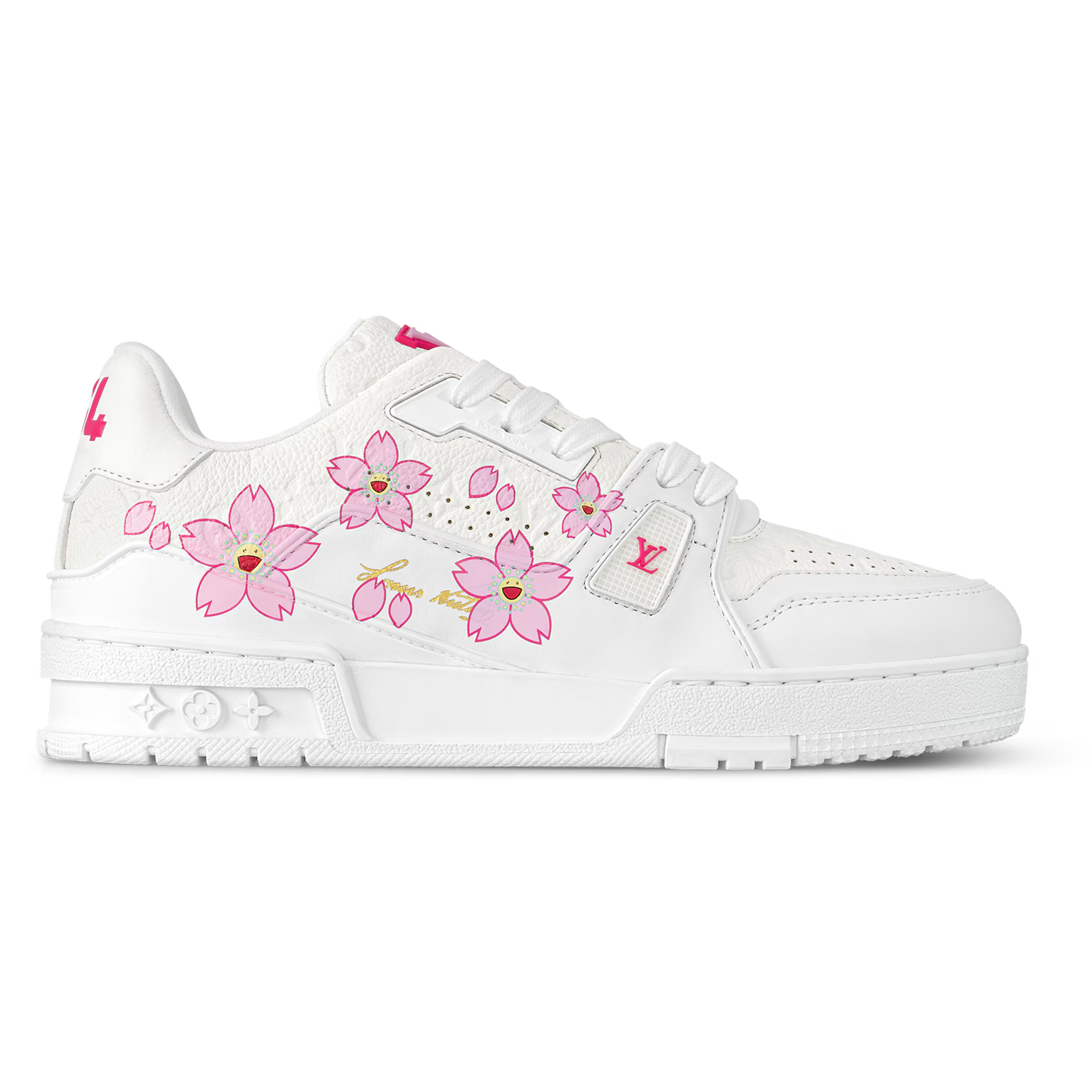 Louis Vuitton x TM LV Trainer Sneakers ‘Cherry Blossom’