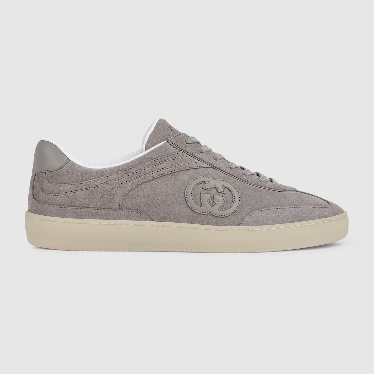 Gucci Men’s G75 Sneaker Grey Suede