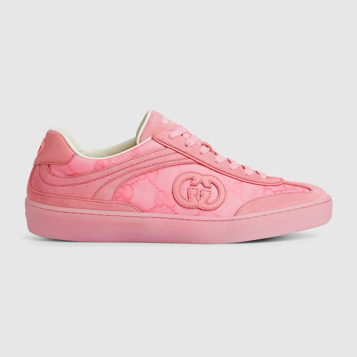 Gucci Women’s G75 Sneaker Pink Suede