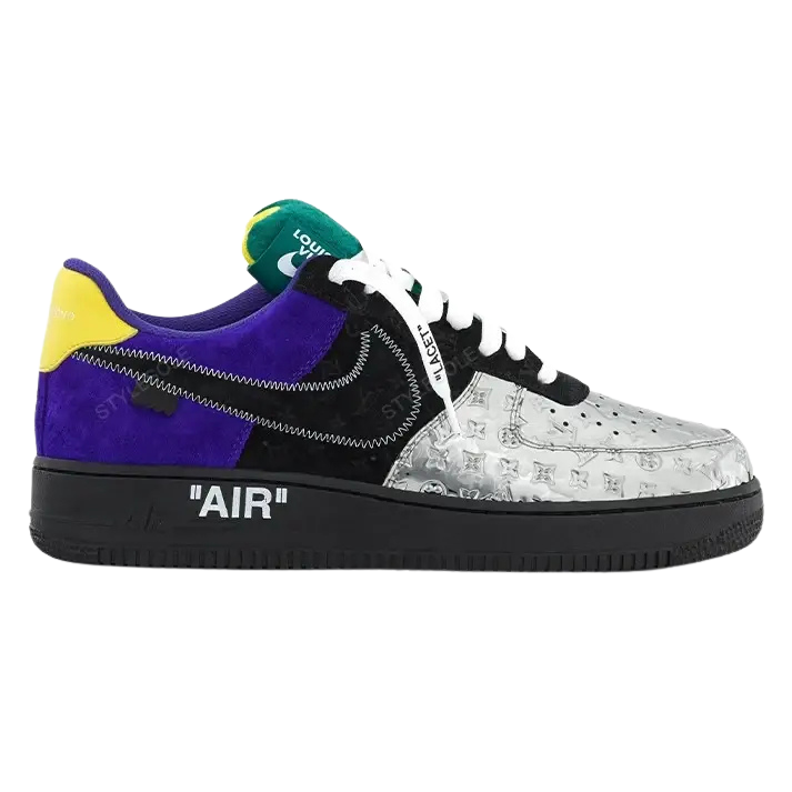 Louis Vuitton x Nike Air Force 1 Low ‘Chrome Toe’