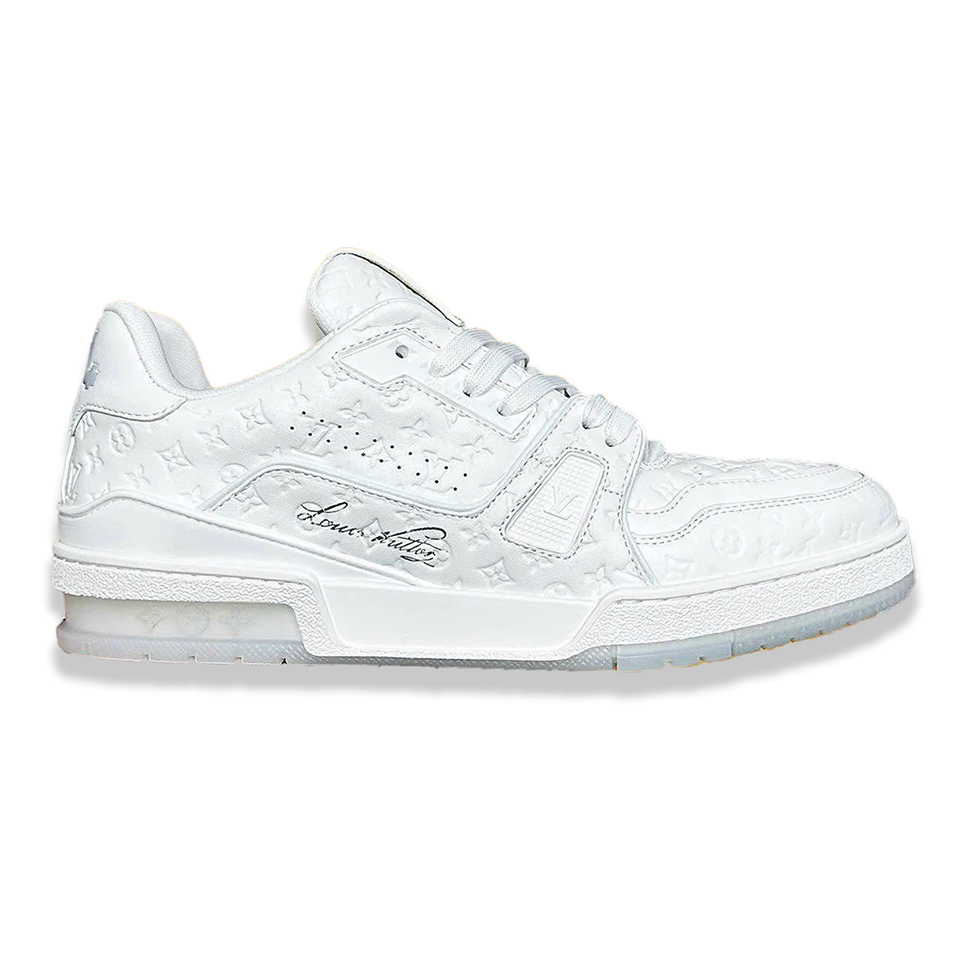 Louis Vuitton LV Trainer Sneaker “Triple White Monogram”