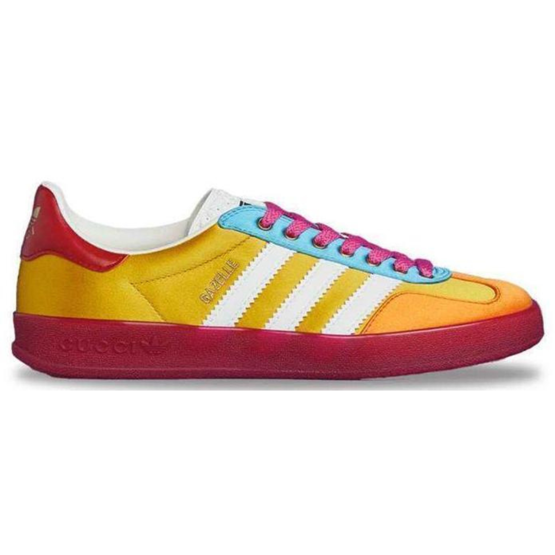 Adidas x Gucci Gazelle ‘Yellow White Red ‘