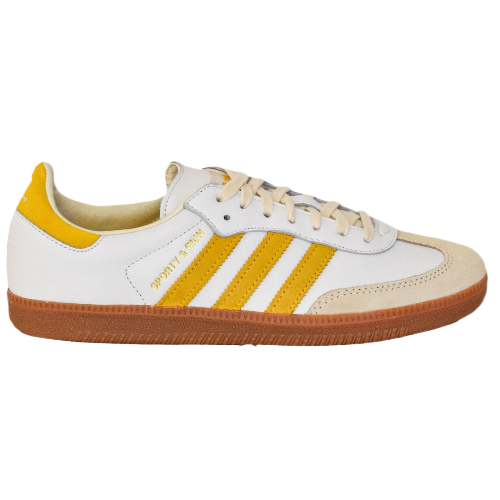 Sporty & Rich × adidas Samba ‘WHITE-YELLOW ‘