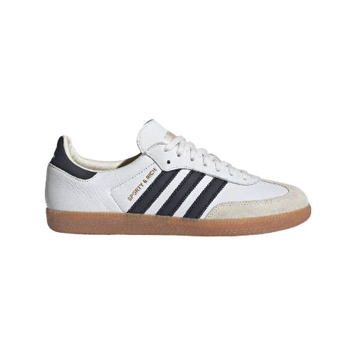 Sporty & Rich × adidas Samba ‘White Black’