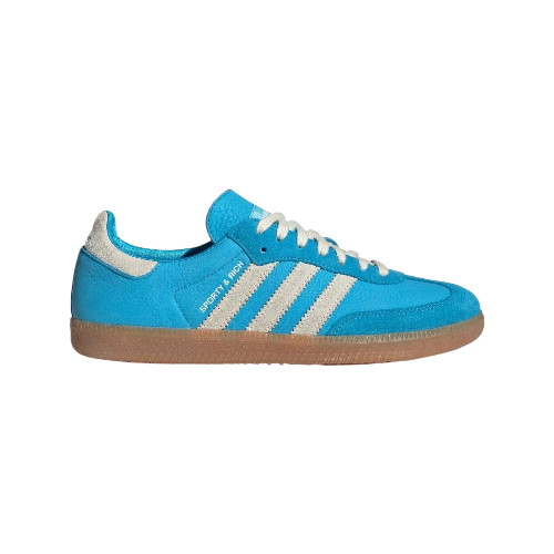 Sporty & Rich × adidas Samba ‘Blue’